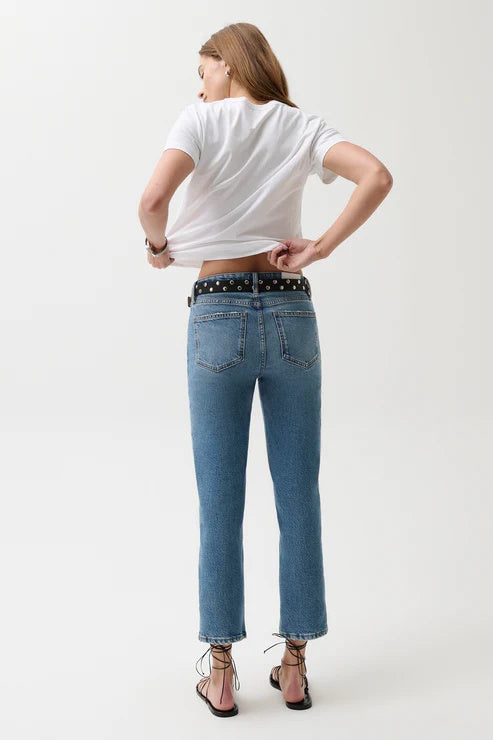Aleks Crop Straight Leg