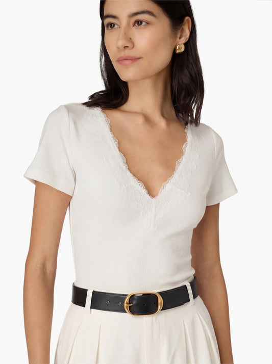 Sana Rib Knit Tee