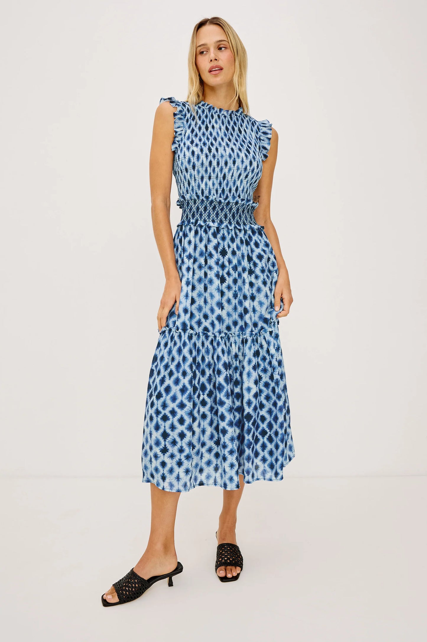Vivier Dress in Shibori