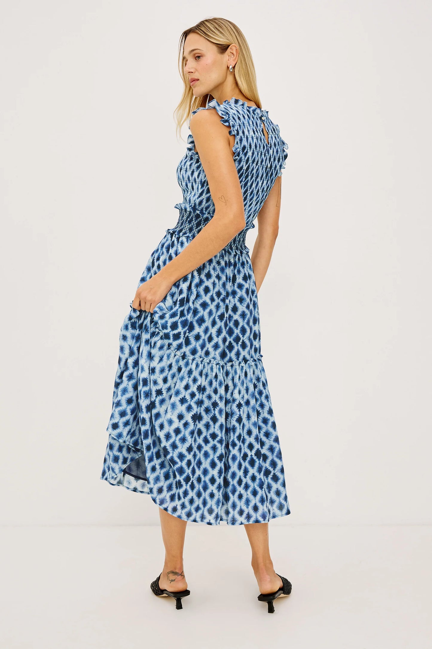 Vivier Dress in Shibori