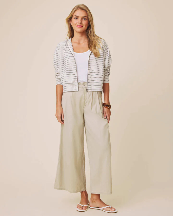 Kennedy Stripe Zip Up