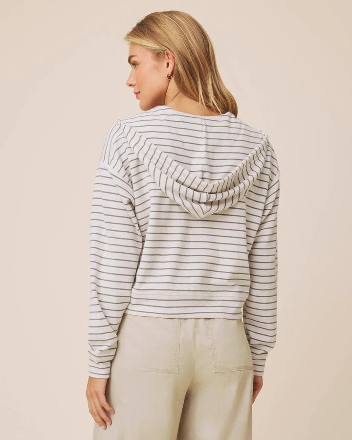 Kennedy Stripe Zip Up