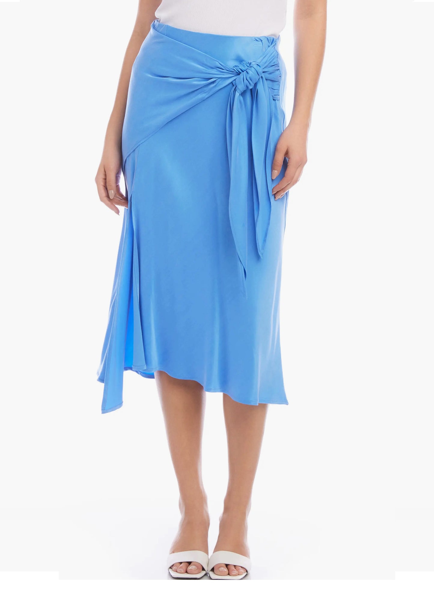 Nina Wrap Midi Skirt