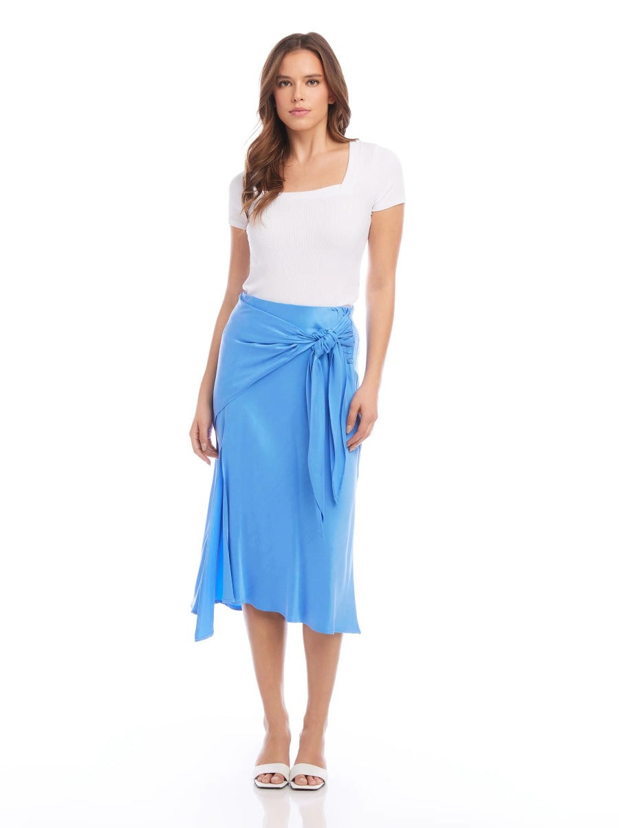 Nina Wrap Midi Skirt