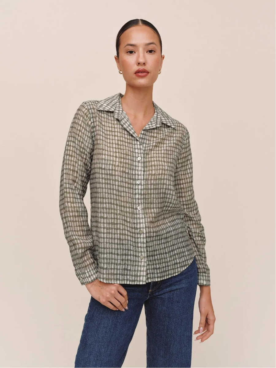 Classic Gingham Button Down
