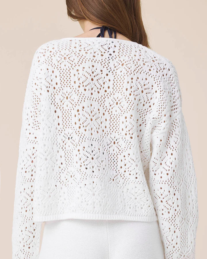 Beckham Crochet Sweater