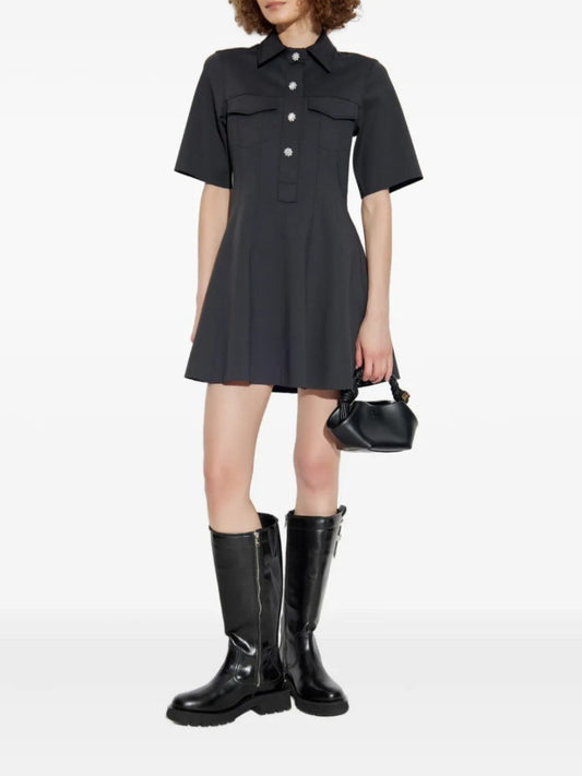 Scuba Neoprene Mini Dress
