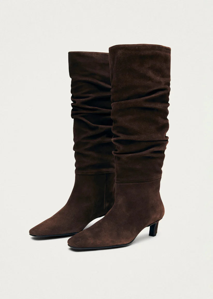 Kalilia Suede Brown Boot