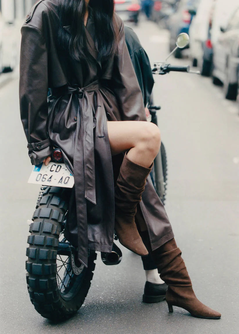 Kalilia Suede Brown Boot