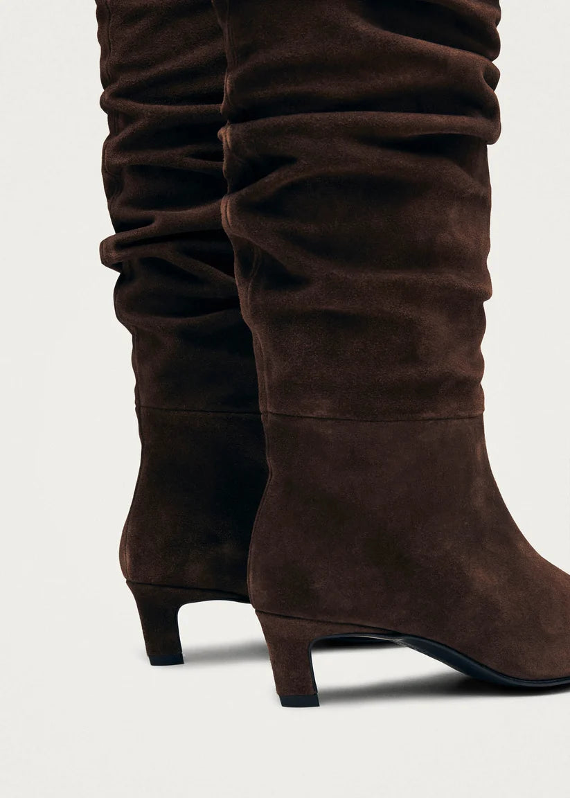 Kalilia Suede Brown Boot