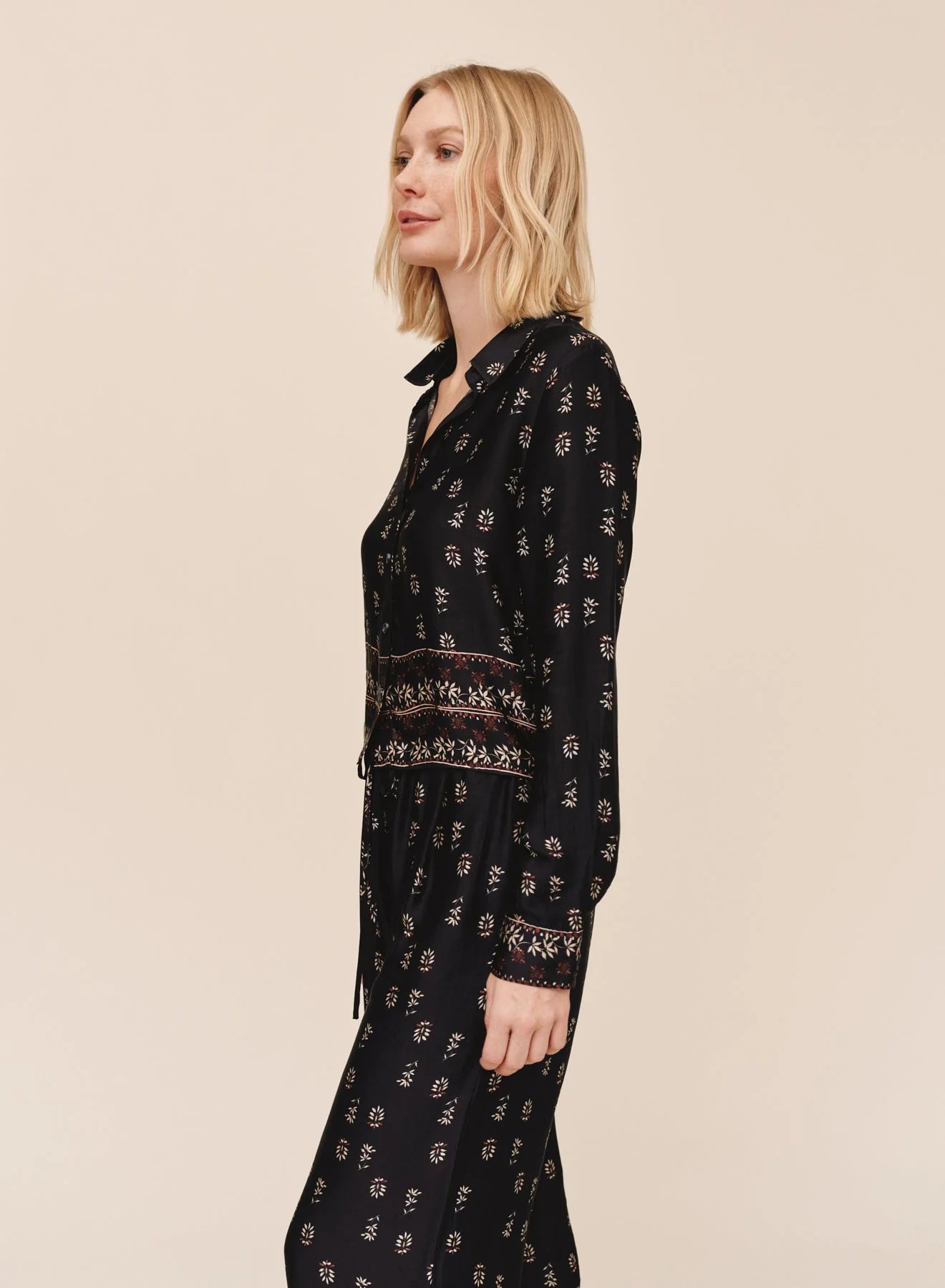 Long Sleeve Crop Shirt