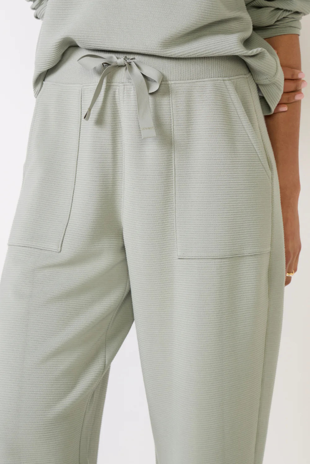 AE French Rib Wide Leg Pant