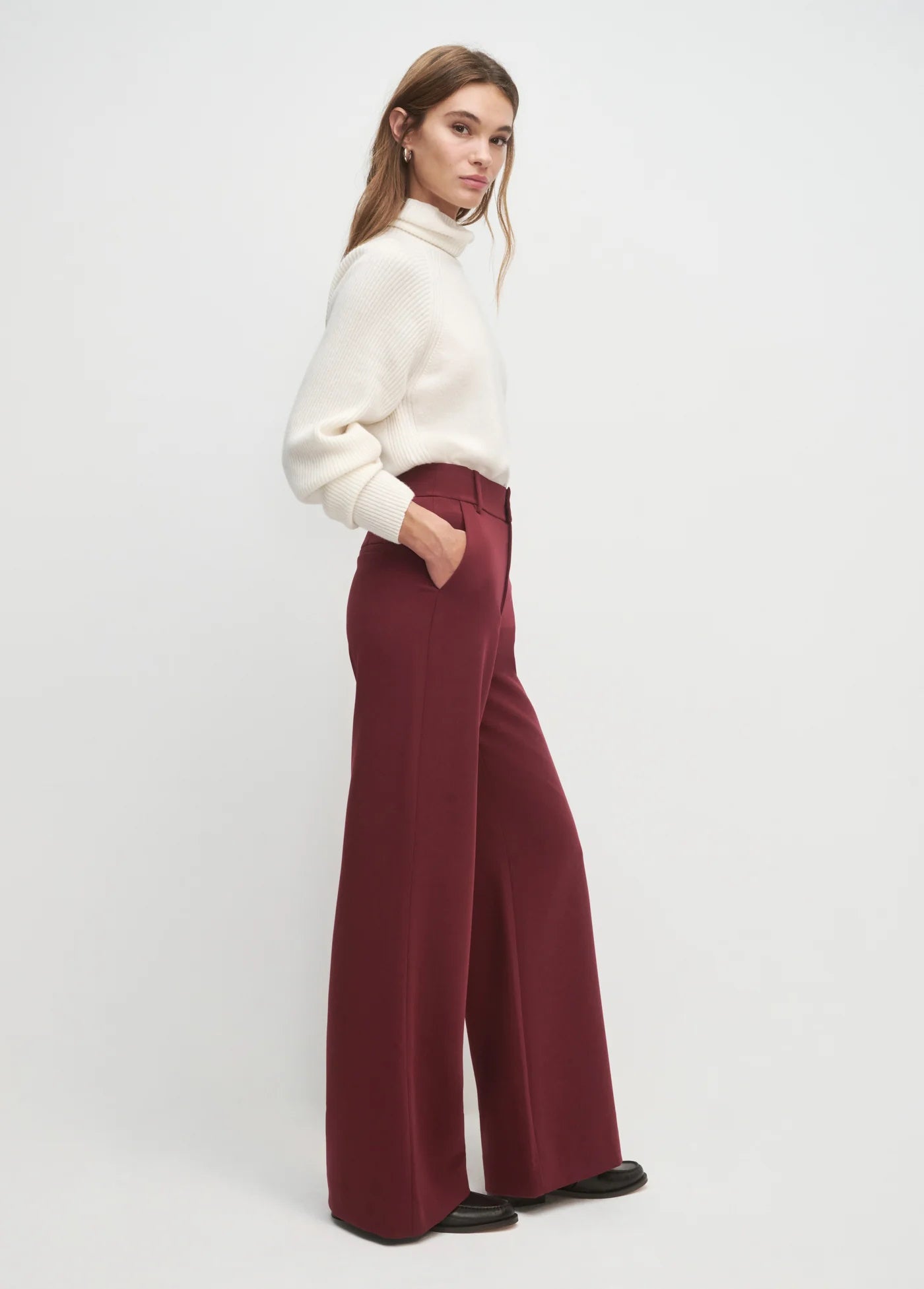 The Jones Pant in Vino