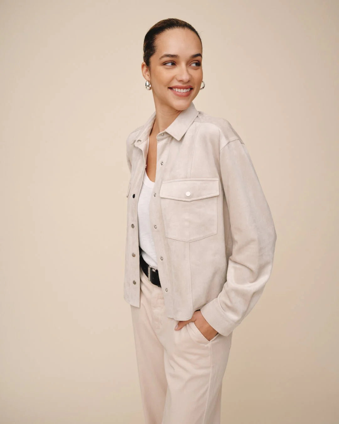 Seamed Pocket Jacket